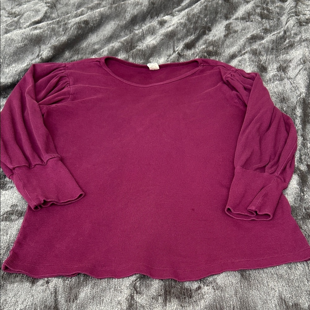 Women's Kate QuinnPlum Long Sleeve Top